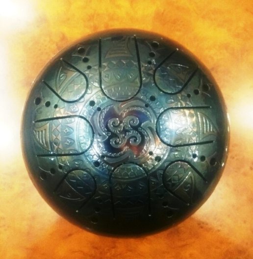 KSY-5099. Глюкофон «Творчество+» с гравировкой - Спираль в солнце (22 см) фото 1 &mdash; mindmachine.ru