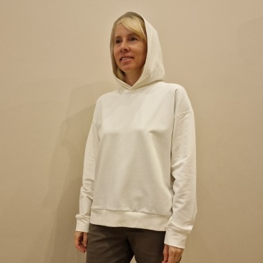 EMF ARMOR. Sweatshirt shielding (white) — mindmachine.ru