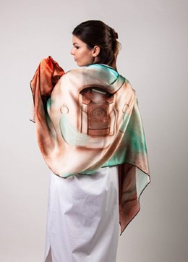 Шёлковый платок «Пока врата отверсты» — mindmachine.ru