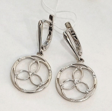 Earrings (trefoil) &mdash; mindmachine.ru