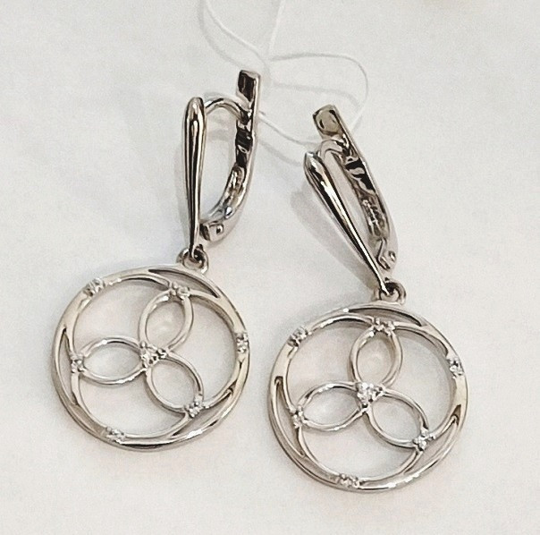Earrings (trefoil) фото 1 &mdash; mindmachine.ru