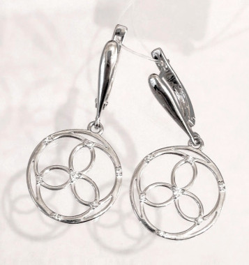 Earrings (trefoil) &mdash; mindmachine.ru